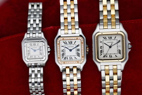 cartier panthere two tone dupe|cartier panther size chart.